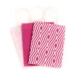 Hallmark 10.7" 12-Pack Assorted Kraft Paper Gift Bags -Best Christmas Decoration Stores 10.7 Prints and Solids 12Pack Assorted Gift Bags 5EGB6051 06