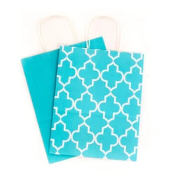 Hallmark 12.5" 12-Pack Assorted Kraft Paper Gift Bags -Best Christmas Decoration Stores 12.5 Prints and Solids 12Pack Assorted Gift Bags 5EGB6049 05