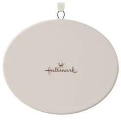 Hallmark 1-Sided Oval Ceramic Photo Ornament -Best Christmas Decoration Stores 1Sided Oval Ceramic Photo Ornament 1999QHE1911B1 06