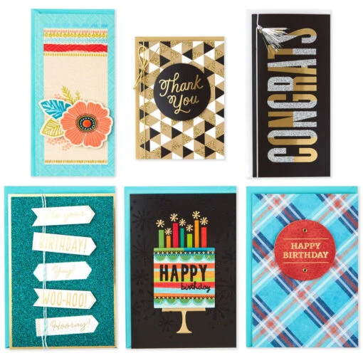 Hallmark Assorted Cards For All Occasions In Floral Organizer Box, Box Of 24 - Image 3