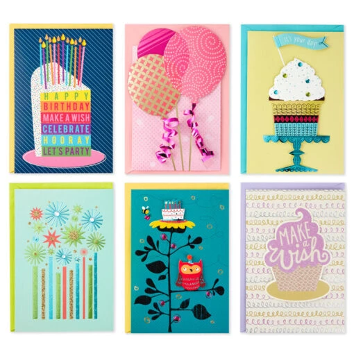 Hallmark Assorted Cards For All Occasions In Floral Organizer Box, Box Of 24 - Image 4