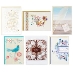 Hallmark Assorted Cards For All Occasions In Floral Organizer Box, Box Of 24 -Best Christmas Decoration Stores 24 Cards for AllOccasions in Floral Organizer Box 5EDX3457 06