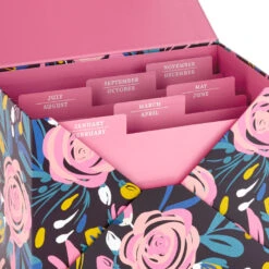 Hallmark Assorted Cards For All Occasions In Floral Organizer Box, Box Of 24 -Best Christmas Decoration Stores 24 Cards for AllOccasions in Floral Organizer Box 5EDX3457 08