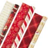 Hallmark Red And Gold 3-Pack Reversible Christmas Wrapping Paper, 120 Sq. Ft. -Best Christmas Decoration Stores 3Pack Red and Gold Reversible Christmas Wrapping Paper 5JXW1029 01