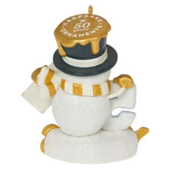 Hallmark 50 Sweet Years Special Edition Ornament -Best Christmas Decoration Stores 50 Sweet Years Snowman Keepsake Ornament 1799QGO2509 06