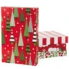 Hallmark Assorted 12-Pack Designed Christmas Shirt Boxes -Best Christmas Decoration Stores Assorted 12Pack Designed Christmas Shirt Boxes 5XBC1096 01