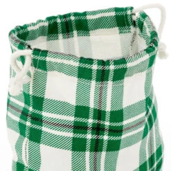 Hallmark 10" Assorted Plaid 3-Pack Fabric Gift Bags -Best Christmas Decoration Stores Assorted Plaid Fabric Christmas Gift Bags 5XGB1453 05