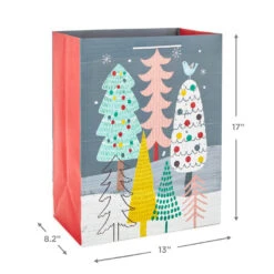 Hallmark 17" Assorted Mod Designs 3-Pack XXL Christmas Gift Bags -Best Christmas Decoration Stores Assorted XXL Mod Designs Christmas Gift Bags 5XGB1400 03