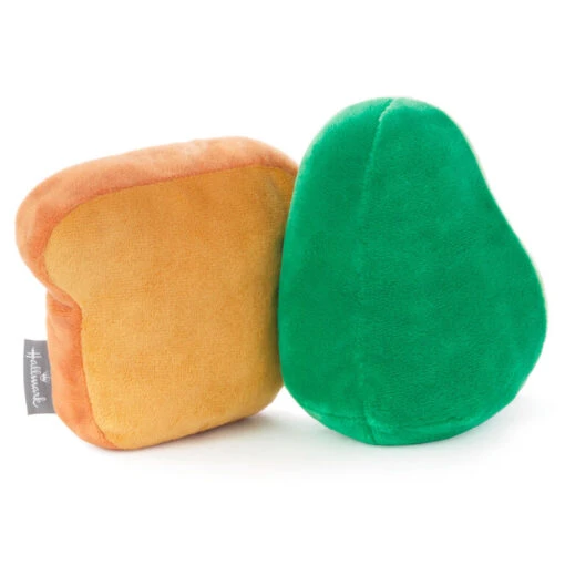 Hallmark Better Together Avocado And Toast Magnetic Plush, 5" - Image 3