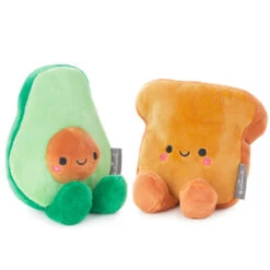 Hallmark Better Together Avocado And Toast Magnetic Plush, 5" -Best Christmas Decoration Stores Avocado and Toast Magnetic Plush 1KID2091 04