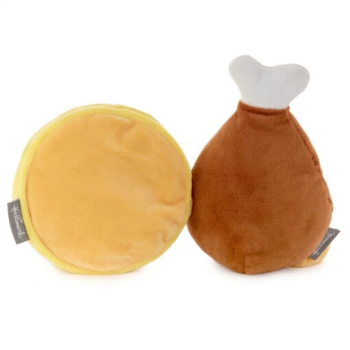 Hallmark Better Together Chicken And Waffle Magnetic Plush, 6.75" - Image 2