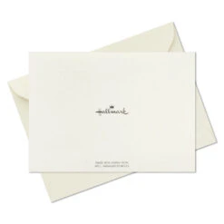 Hallmark Black Script Bulk Boxed Blank Thank-You Notes, Pack Of 40 -Best Christmas Decoration Stores Black Script Boxed Blank ThankYou Notes Multipack 1TYN2453 05