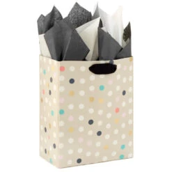 Hallmark Black/White/Cream 3-Pack Bulk Tissue Paper, 120 Sheets -Best Christmas Decoration Stores BlackWhiteCream 3Pack Bulk Tissue Paper 5TIS1138 05