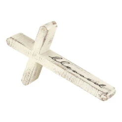 Blessed Slanted Tabletop Cross