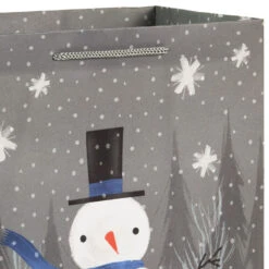 Hallmark Bulk Blue And Gray 18-Pack Holiday Gift Bags, Assorted Sizes And Designs -Best Christmas Decoration Stores Blue and Gray Holiday Gift Bags Bulk Pack 5XGB1425 06
