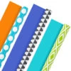 Hallmark Bold Patterns And Solids 3-Pack Reversible Wrapping Paper -Best Christmas Decoration Stores Bold Patterns and Solids 3Pack Reversible Wrapping Paper 5EWR6429 01