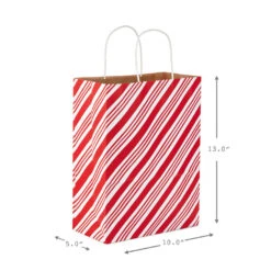 Hallmark 13" Bright Fun 12-Pack Assorted Christmas Gift Bags -Best Christmas Decoration Stores Bright Fun 12 Assorted Large Christmas Gift Bags 5XGB2812 03