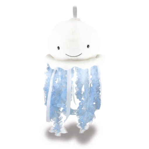 Bubbles The Jellyfish Stuffed Animal With Light And Sound, 8" H