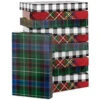 Hallmark Checks And Plaids 12-Pack Designed Shirt Boxes -Best Christmas Decoration Stores Checks and Plaids 12Pack Designed Shirt Boxes 5XBC1124 01