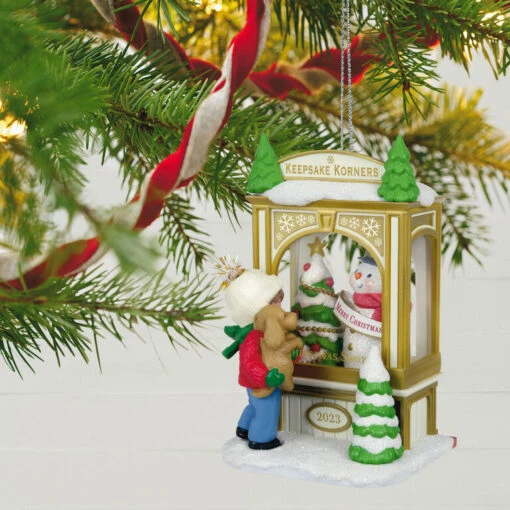 Hallmark Christmas Window 2023 Exclusive Ornament - Image 2