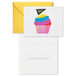 Hallmark Colorful Assorted Birthday Cards With Pouch And Pen, Pack Of 10 -Best Christmas Decoration Stores Colorful Assorted Birthday Cards With Pouch and Pen 1SOM3848 05