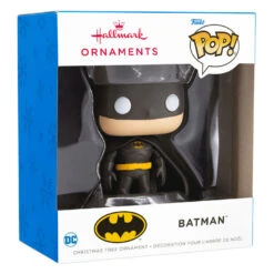 DC™ Batman™ Funko POP!® Hallmark Ornament -Best Christmas Decoration Stores DC Batman Funko POP Christmas Ornament 3HCM2313 04