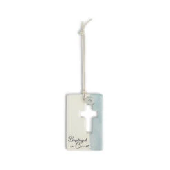 Demdaco Blue Baptism Token