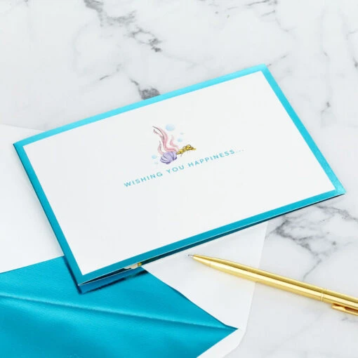 Hallmark Disney The Little Mermaid Wishing You Happiness 3D Pop-Up Card - Image 7