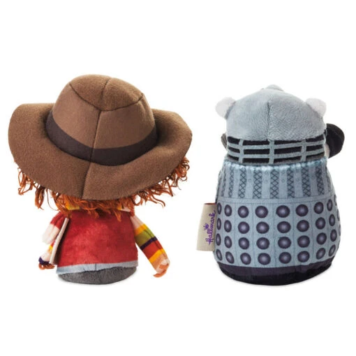 Hallmark Itty Bittys® Doctor Who The Fourth Doctor And Dalek Plush, Set Of 2 - Image 2