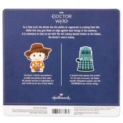 Hallmark Itty Bittys® Doctor Who The Fourth Doctor And Dalek Plush, Set Of 2 -Best Christmas Decoration Stores Doctor Who Fourth Doctor and Dalek Plush itty bittys 1KDD2078 04