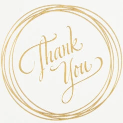 Hallmark Elegant Dimensions Boxed Blank Thank-You Notes Assortment, Pack Of 120 -Best Christmas Decoration Stores Elegant Dimensions Assorted Boxed ThankYou Cards 5STZ1161 04