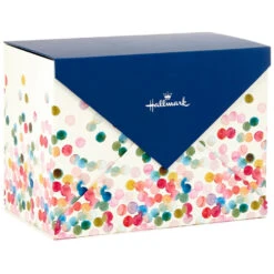 Hallmark Assorted All-Occasion Cards In Polka Dot Organizer Box, Box Of 24 -Best Christmas Decoration Stores Everyday Cards Organized Storage Box 5EDX3456 03