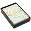 Hallmark Flowers And Dots Assorted Blank Note Cards, Box Of 50 -Best Christmas Decoration Stores Flowers and Dots Assorted Blank Note Cards 5WDN2069 01