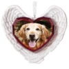Hallmark Forever Loved Memorial Heart And Angel Wings Photo Personalized Ornament -Best Christmas Decoration Stores Forever Loved Memorial Heart and Angel Wings Photo Personalized Keepsake Ornament 2499QHE2119B2 01