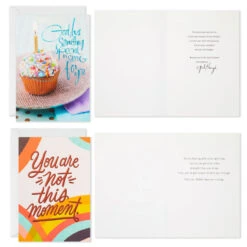 Hallmark Friends And Fam Assorted All-Occasion Cards, Pack Of 12 -Best Christmas Decoration Stores Friends and Fam Assorted AllOccasion Cards 5STZ1144 04