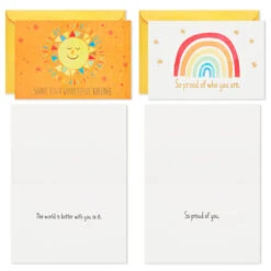 Hallmark Fun Kids Assortment Encouragement Cards, Pack Of 36 -Best Christmas Decoration Stores Fun Kids Assortment Encouragement Cards 5STZ1140 03