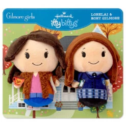 Hallmark Itty Bittys® Gilmore Girls Lorelai And Rory Gilmore Plush, Set Of 2 -Best Christmas Decoration Stores Gilmore Girls Rory and Lorelai Plush itty bittys 1KDD2138 03