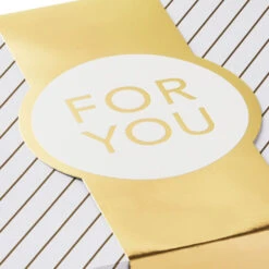 Hallmark 10" Gold And White Striped 2-Pack Gift Boxes With Bands -Best Christmas Decoration Stores Gold and White Striped 2Pack Gift Boxes With Bands 5EBC1226 05
