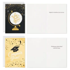 Best Christmas Decoration Stores -Best Christmas Decoration Stores Grad Caps Confetti Graduation Cards Assortment 5GEY1003 02