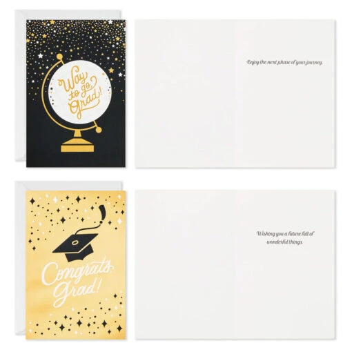 Hallmark Confetti Celebration Assorted Graduation Cards, Pack Of 36 - Image 2