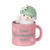 Hallmark Great-Granddaughter Hot Cocoa Mug 2023 Ornament -Best Christmas Decoration Stores GreatGranddaughter Snowman in Mug Keepsake Ornament 1399QGO2559 01
