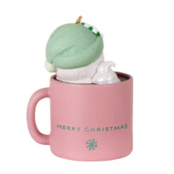 Hallmark Great-Granddaughter Hot Cocoa Mug 2023 Ornament -Best Christmas Decoration Stores GreatGranddaughter Snowman in Mug Keepsake Ornament 1399QGO2559 06