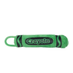 Enesco Green Crayola Crayon SnowThrow Blanket, 45x60