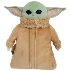 Pillow Pets Disney Star Wars: The Mandalorian Grogu Plush Toy, 16" -Best Christmas Decoration Stores Grogu Pillow Pet from Star Wars The Mandalorian 03201497E 02