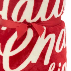 Hallmark Channel Red Oversized Blanket, 60x80 -Best Christmas Decoration Stores Hallmark Channel FamilySized Blanket 1XKT3505 05