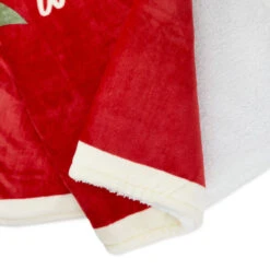 Hallmark Channel Red Oversized Blanket, 60x80 -Best Christmas Decoration Stores Hallmark Channel FamilySized Blanket 1XKT3505 06