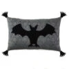 Hallmark Disney The Haunted Mansion Glow-in-the-Dark Bat Pillow, 12x20 -Best Christmas Decoration Stores Haunted Mansion Glow in the Dark Bat Pillow 1HGN1504 01