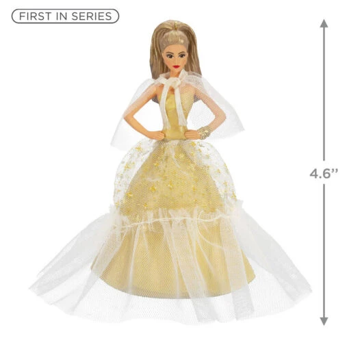 Hallmark 2023 Latina Holiday Barbie™ Ornament - Image 3