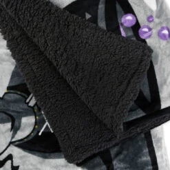 Hallmark Disney Hocus Pocus Black Flame Candle Blanket, 50x60 -Best Christmas Decoration Stores Hocus Pocus Black Flame Candle Fleece Blanket 1HGN1506 05