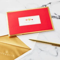 Hallmark All My Love Hearts 3D Pop-Up Love Card -Best Christmas Decoration Stores I Love You Hearts 3D PopUp Love Card 1299LAD2889 05